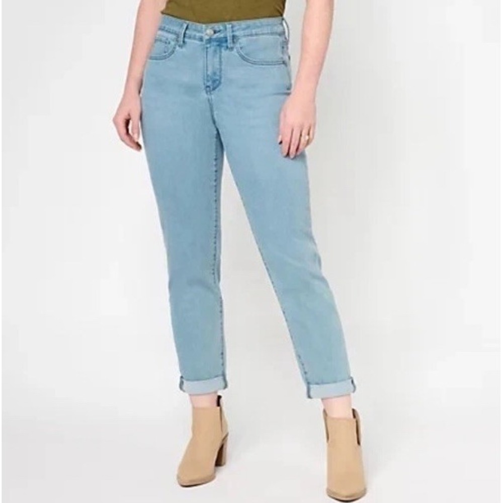 NYDJ Petite Margot Girlfriend Kingston 18 P New
